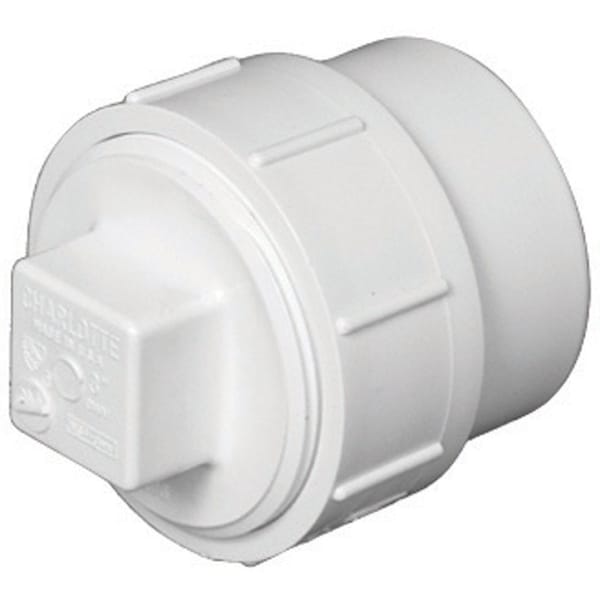 Charlotte Pipe And Foundry Charlotte Pipe Schedule 40 2 in. Spigot X 2 in. D FPT PVC Pipe Adapter 1 pk PVC00105X0800 - main
